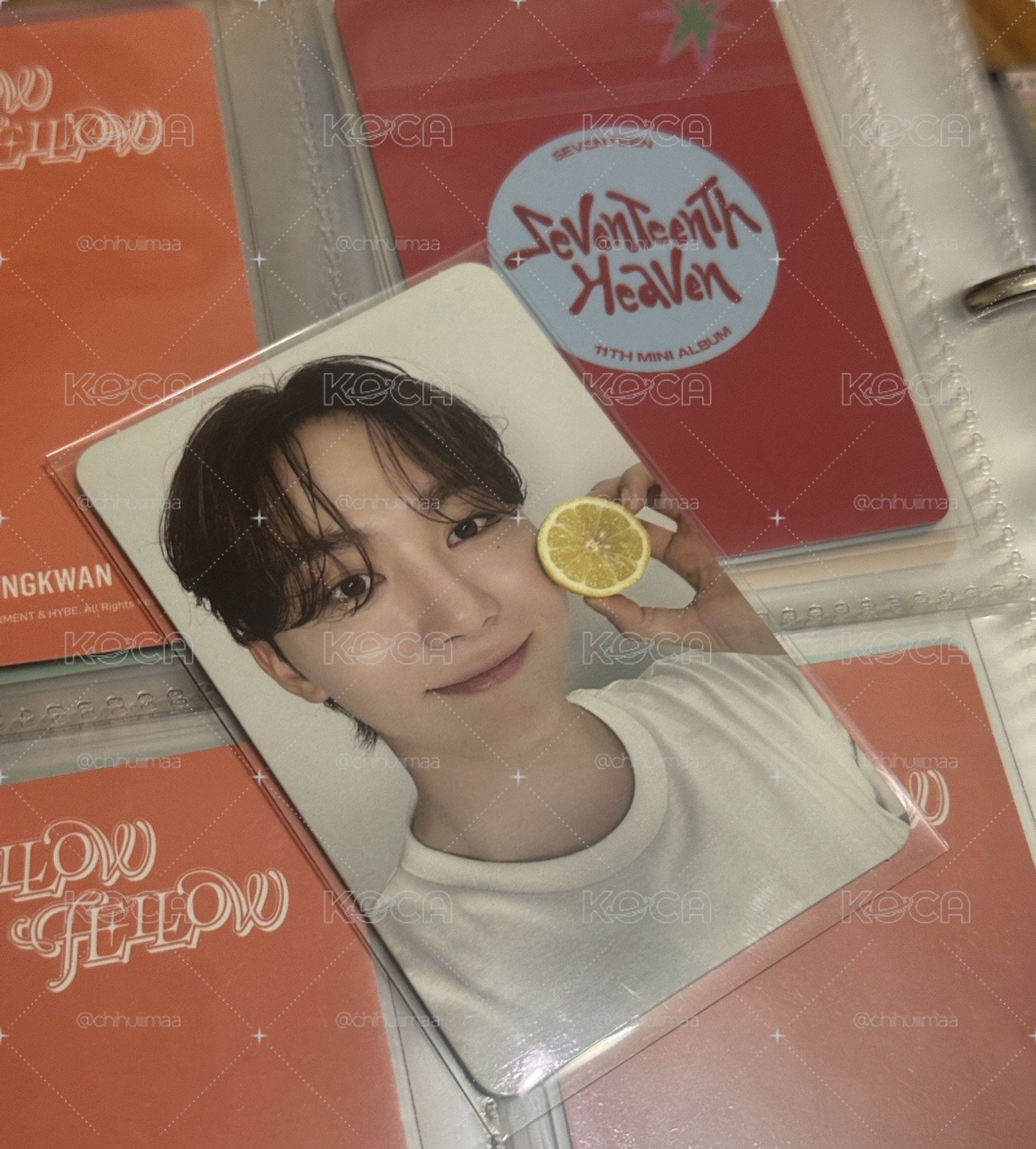 seventeen seungkwan 精選專 克拉盤