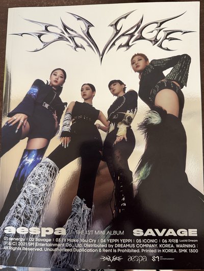 Aespa the 1st mini album SAVAGE