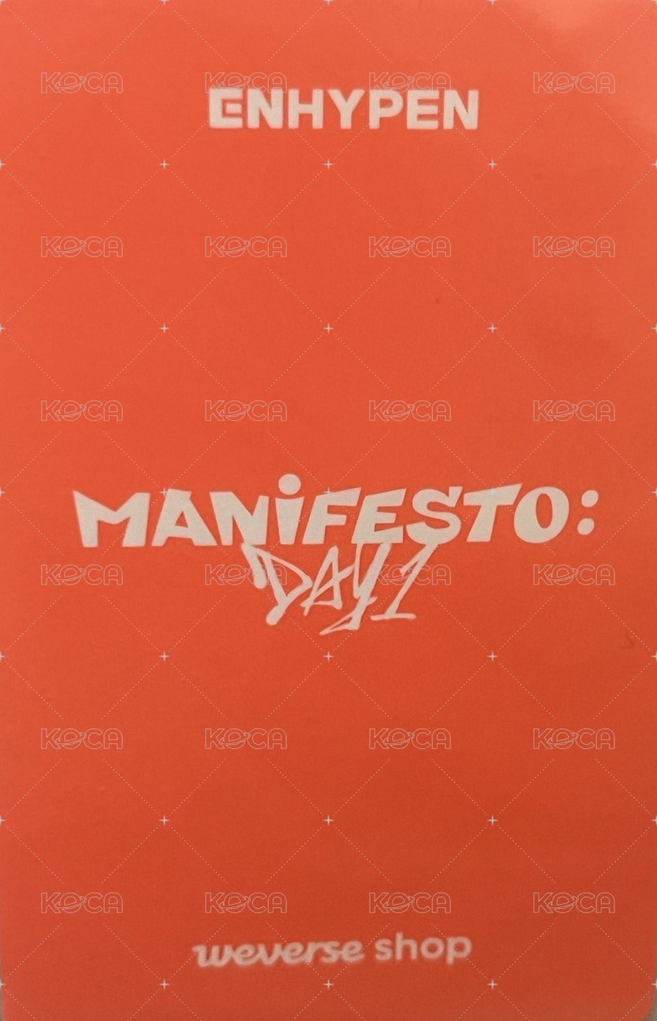 迷三 wvs 特典卡  背面