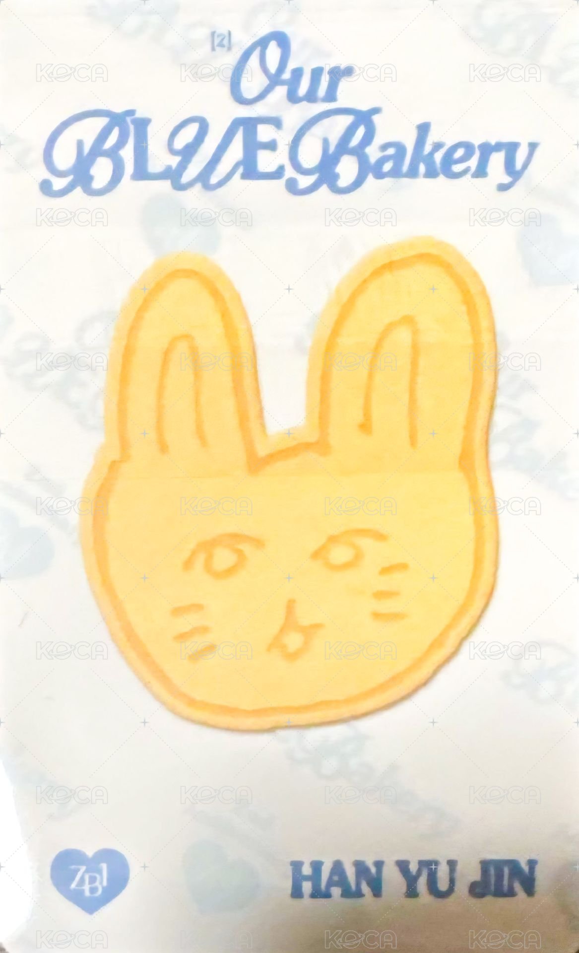 兩周年快閃 周邊卡 餅乾卡 背面