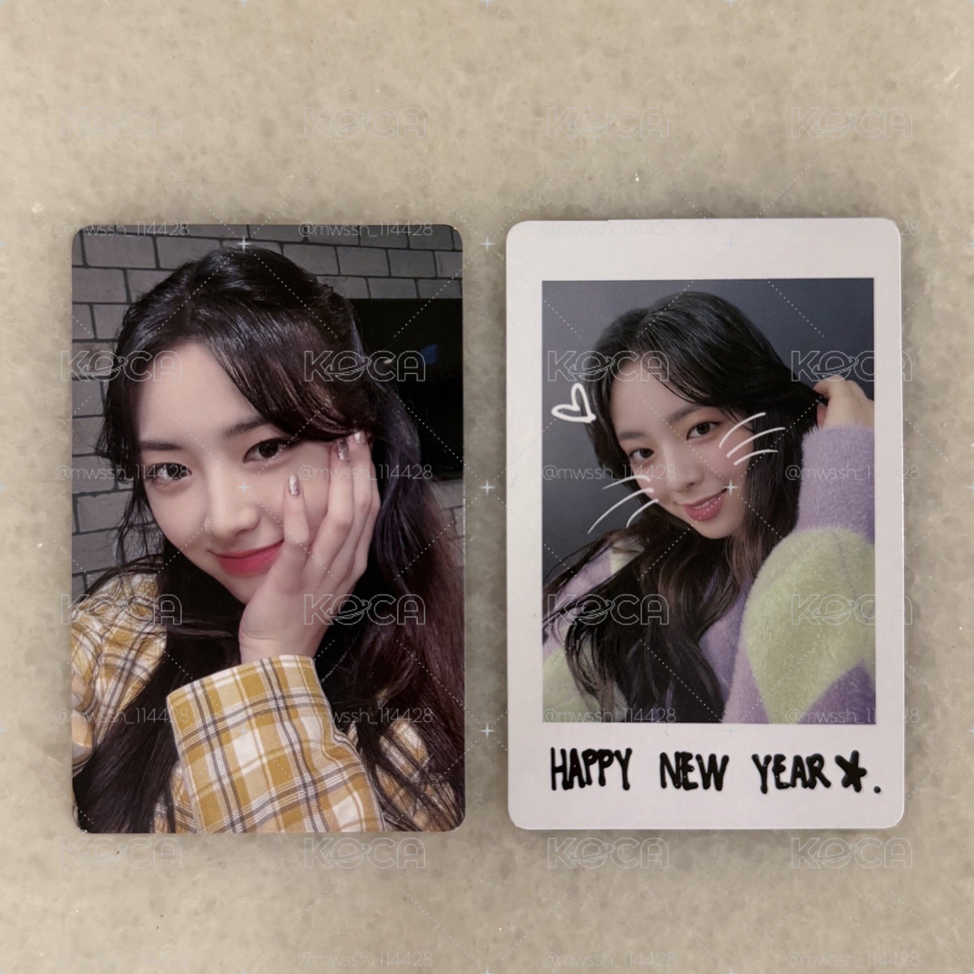 ITZY 申有娜 No Bad Days 小卡 拍立得