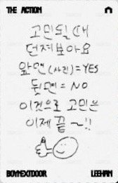 The Action 專輯卡 Loading Ver. 背面