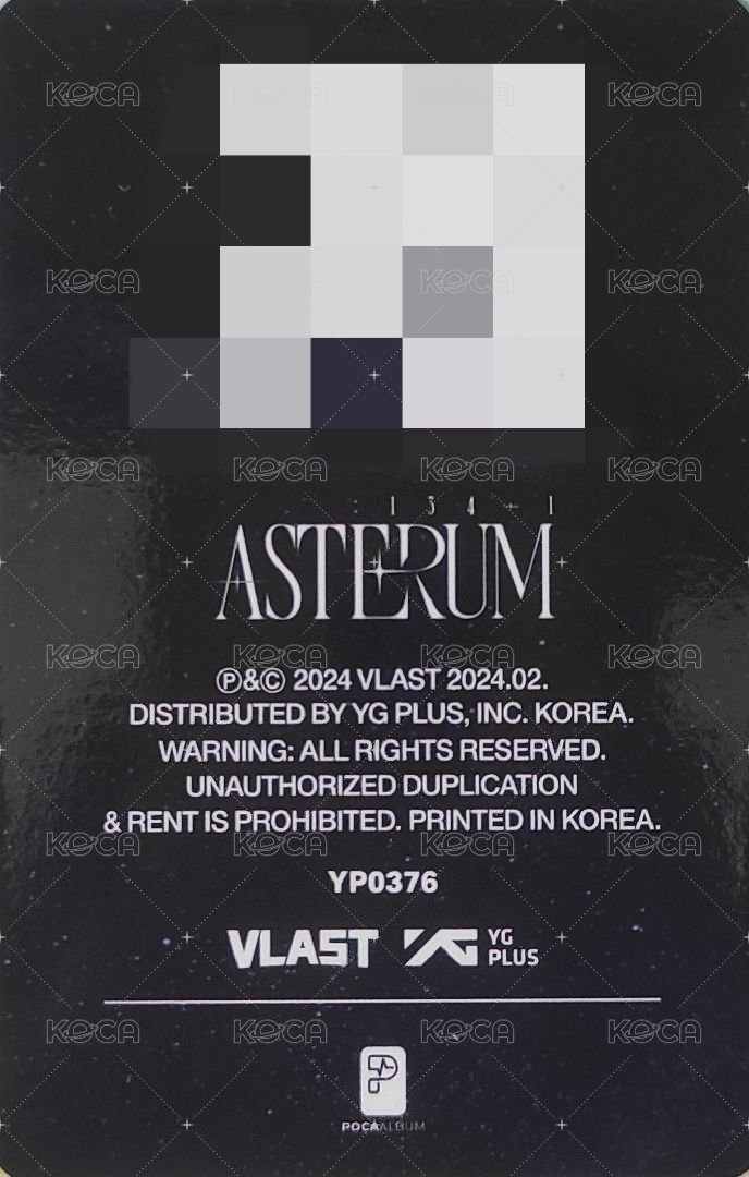 迷二 專輯卡 POCAALBUM Ver. QR 背面