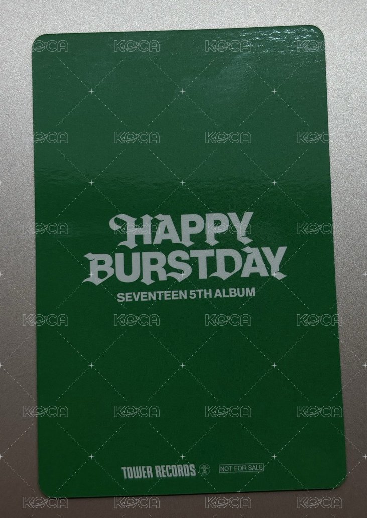 正五 塔店 特典卡  背面