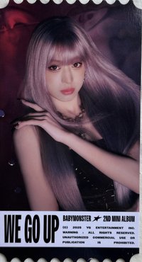 WE GO UP yg 快閃店 入場卡 / 場限卡 票根賢