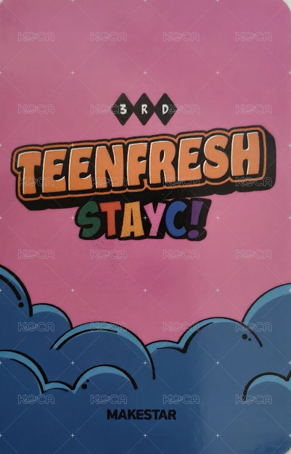 Bubble ms 3.0 簽售卡  背面