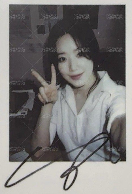 正規二 kms 1.0 特典卡 拍立得 正面