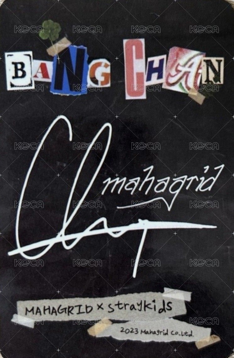 MAHAGRID 4.0 代言卡  背面