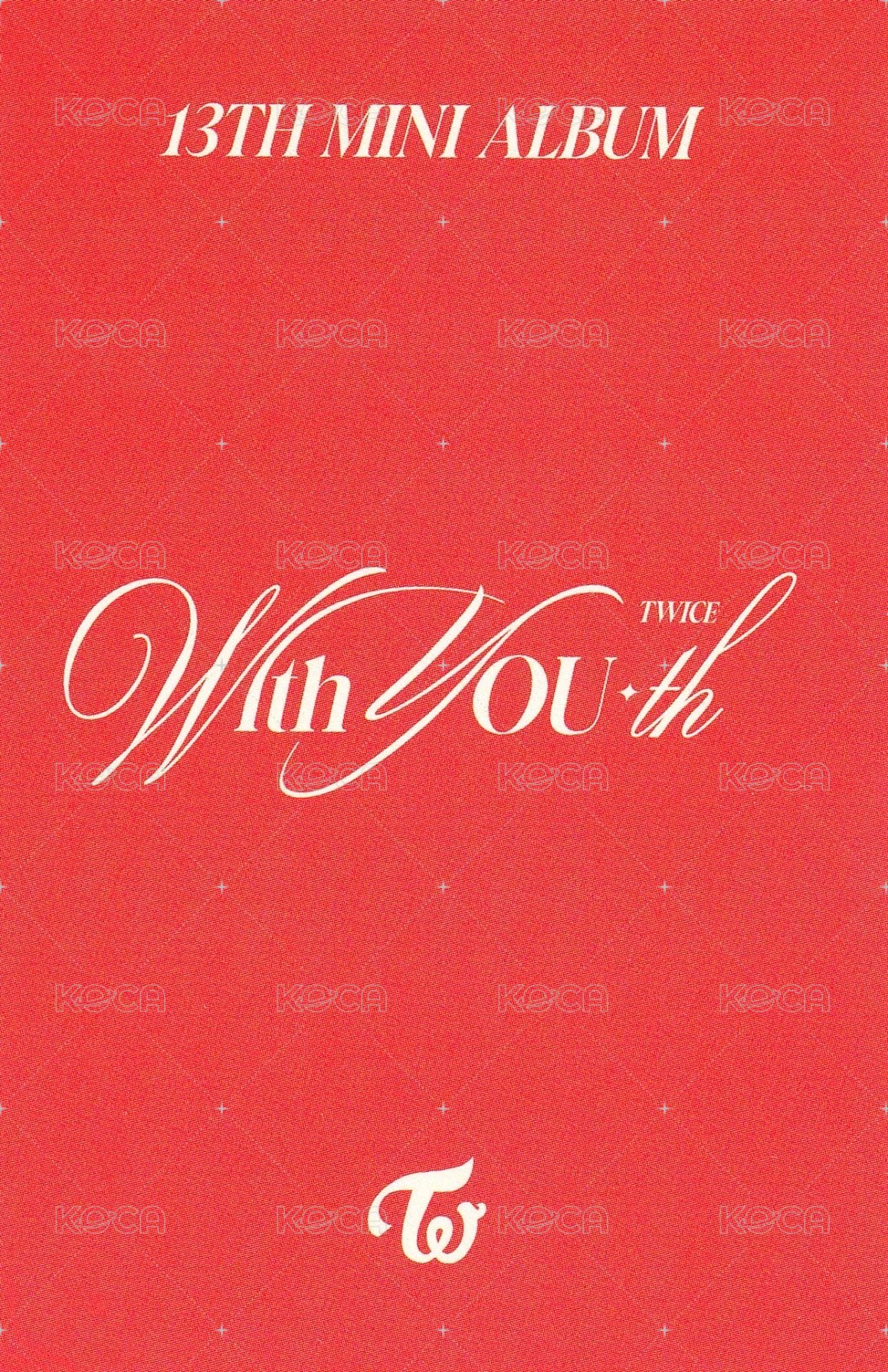 mini 13 sw 預售 特典卡 團封ver. 背面