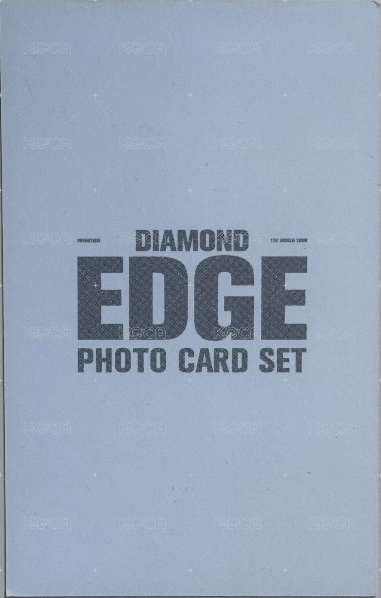 DIMOND EDGE 周邊卡 閃鑽拍立得 背面