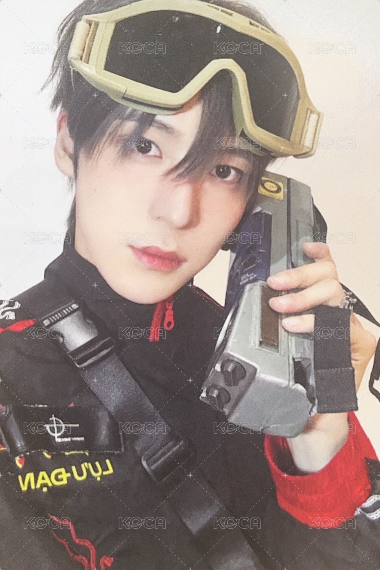 ANITEEZ IN TREASURE 周邊卡 豆豆眼娃卡 正面