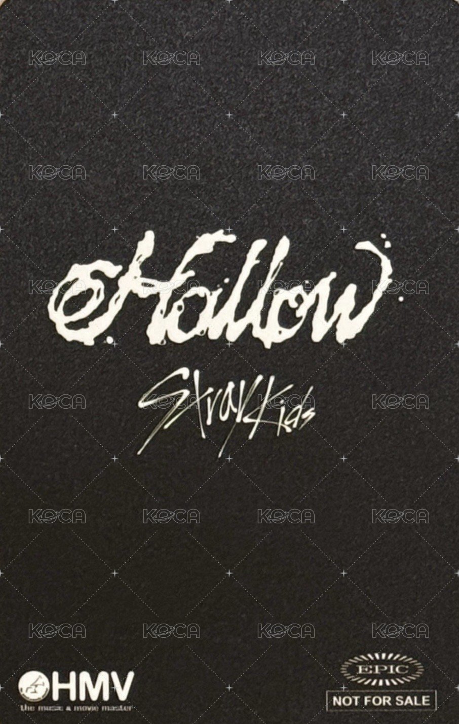 Hollow hmv 特典卡  背面