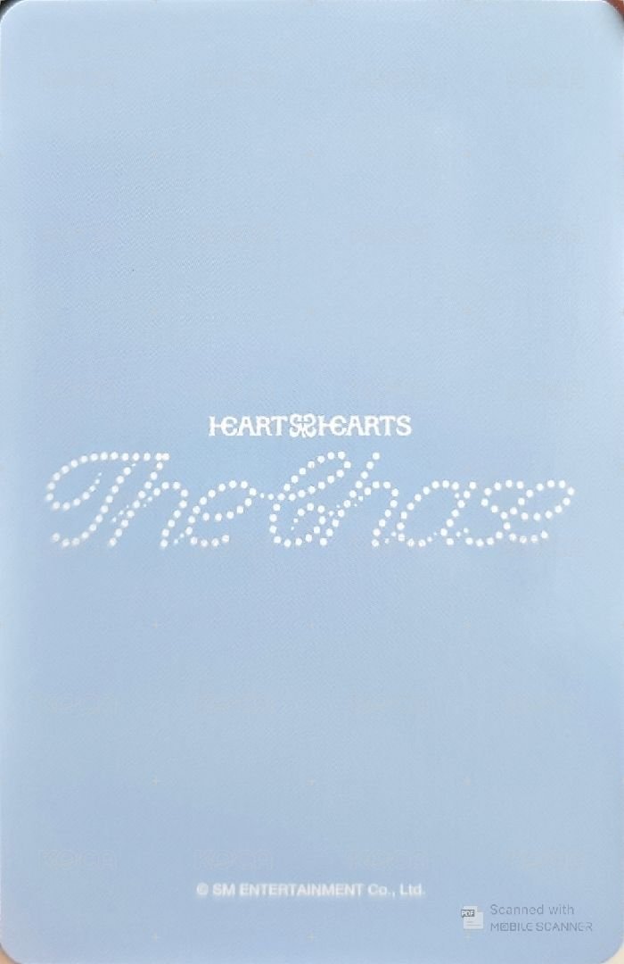 單一 ma 1.0 簽售卡  背面