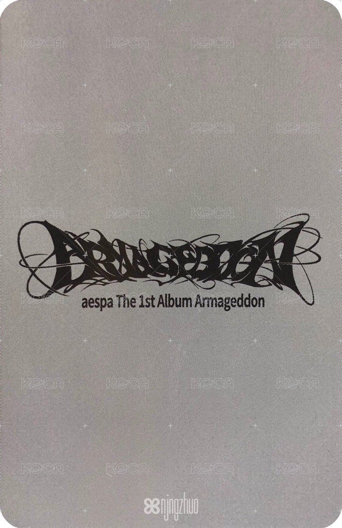 正規一 塔店 特典卡 寧 背面