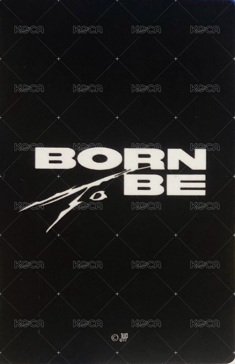 BORN TO BE 隨機卡 日本一番賞 背面