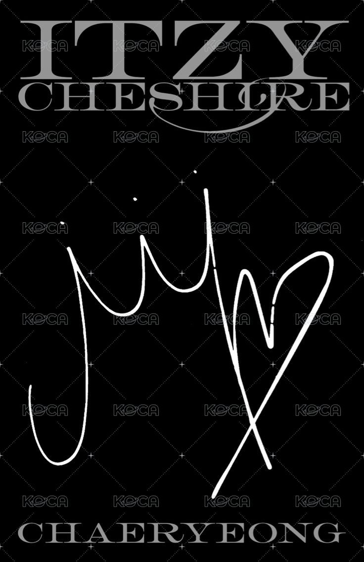 CHESHIRE 專輯卡 普版 背面