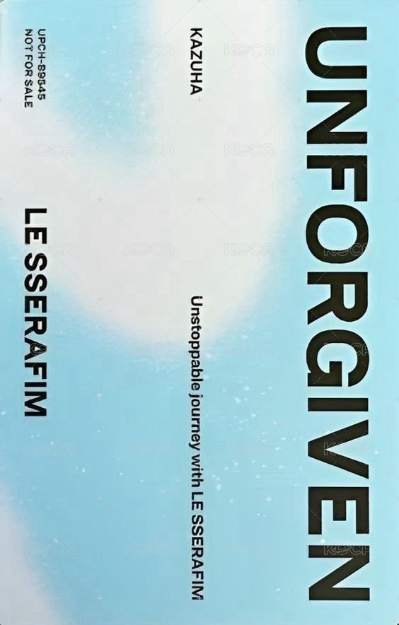 UNFORGIVEN JP 專輯卡 單封 背面