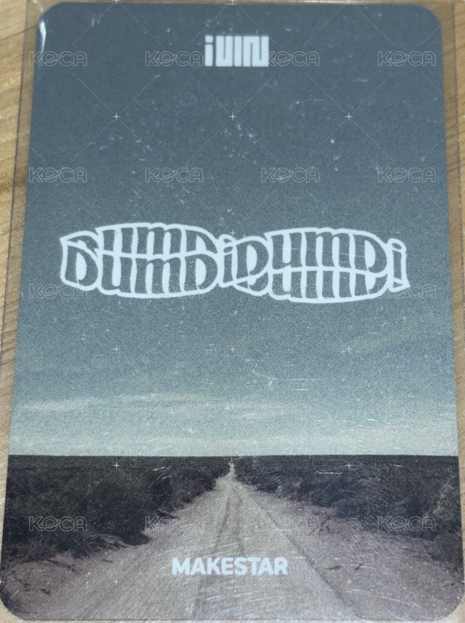 DUMDi DUMDi ms 特典卡  背面