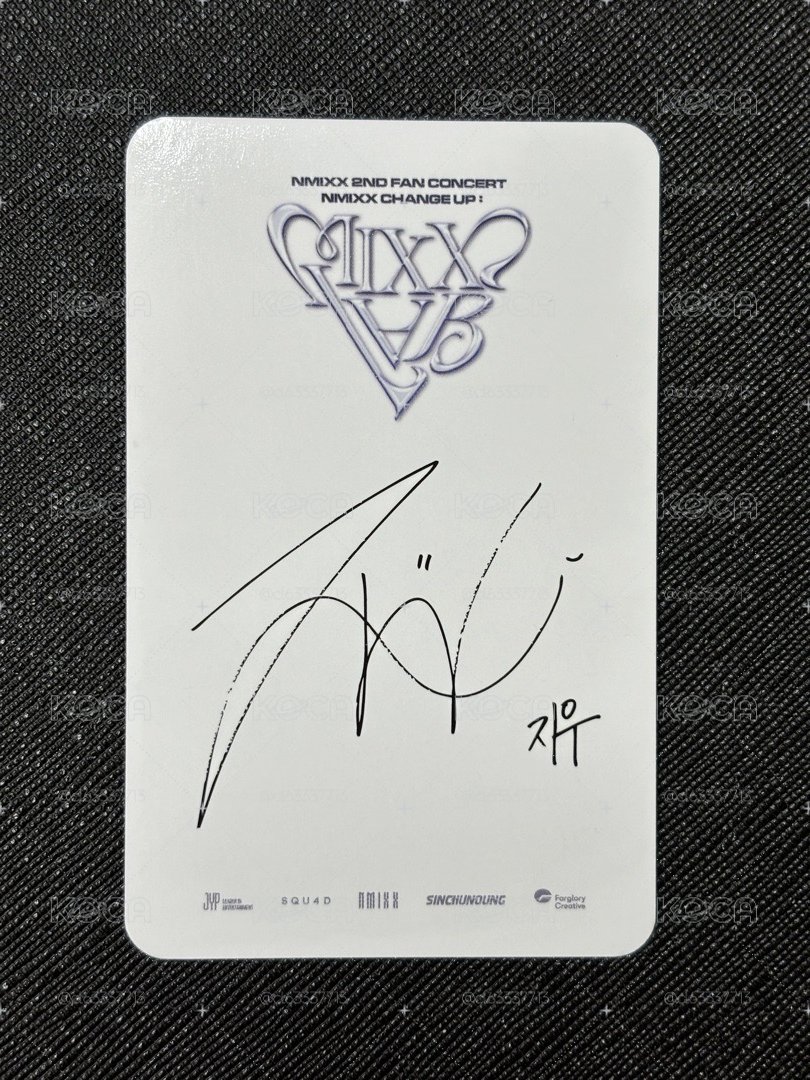 NMIXX 2ND FAN CONCERT IN TAIPEI Day 2 入場卡 友
