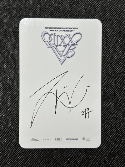 NMIXX 2ND FAN CONCERT IN TAIPEI Day 2 入場卡 友