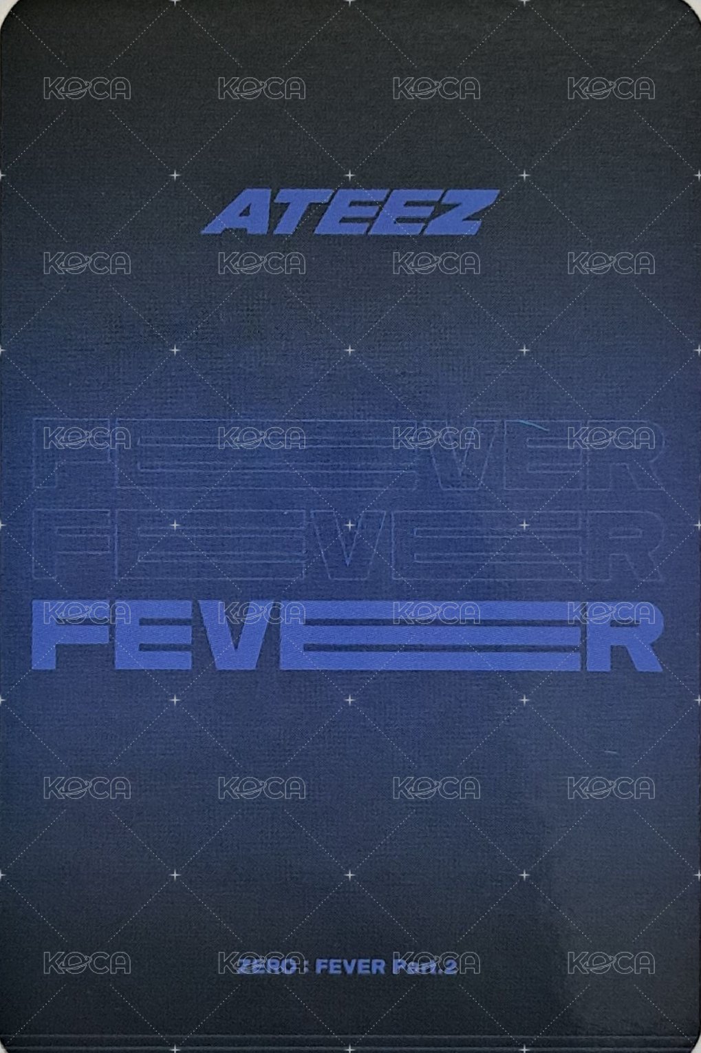 Fever pt.2 br 簽售卡  背面