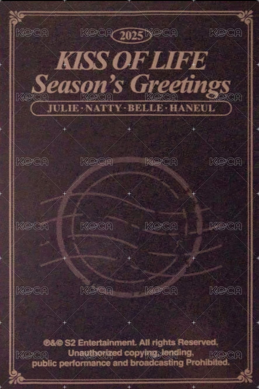 25年曆 年曆卡 固配 背面