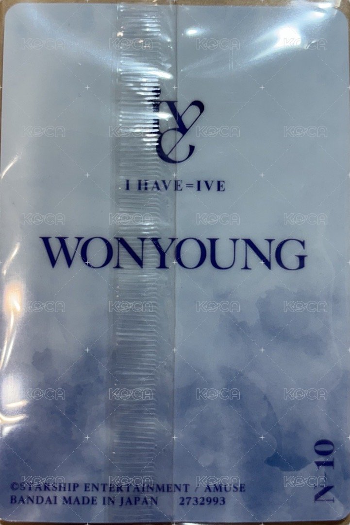 萬代 周邊卡 餅乾卡 背面