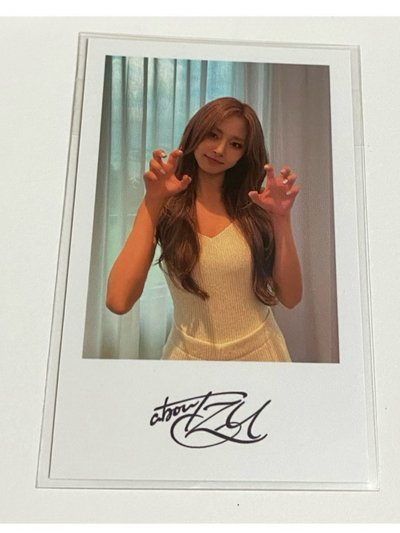 TWICE 周子瑜 特典卡