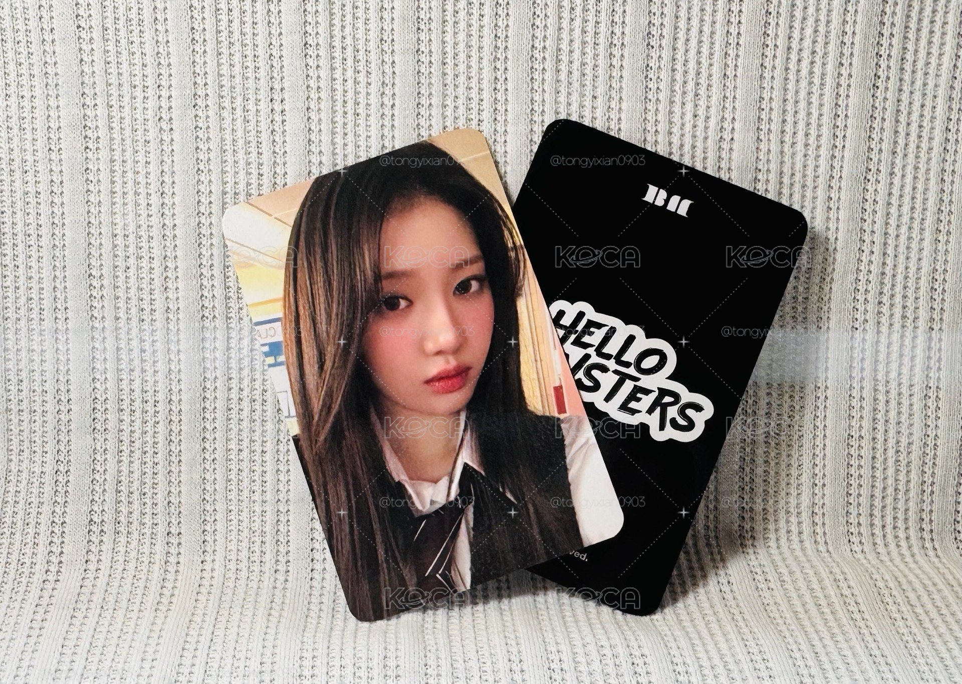 亞巡壓克力鑰匙圈小卡Ahyeon、Rora、Rami