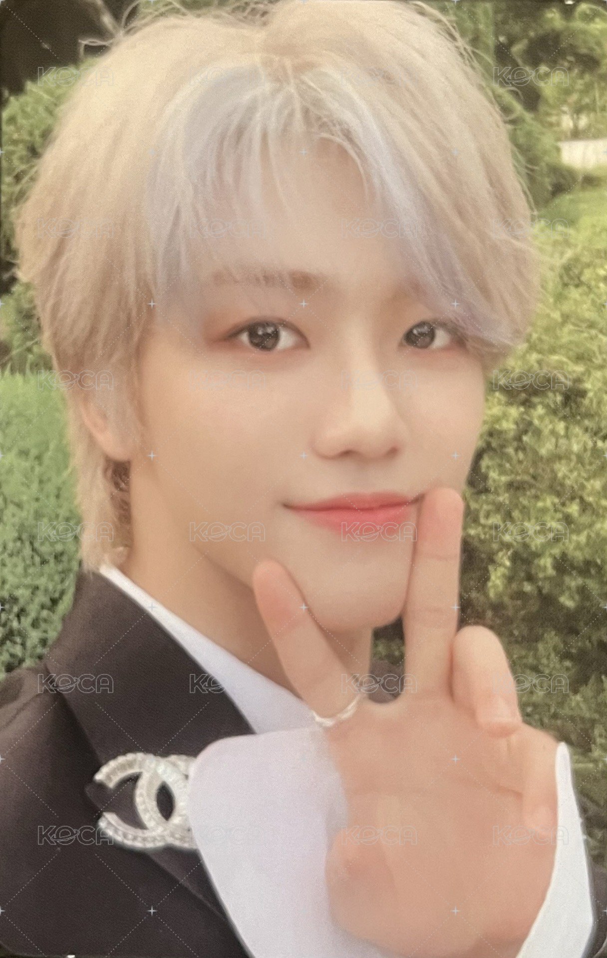 We Boom 專輯卡 We ver 香奈兒娜 正面