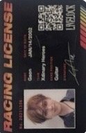 Livelock 專輯卡 Credential card