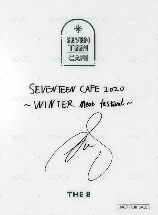 20‘冬季CAFE 滿額卡 抱熊卡 背面