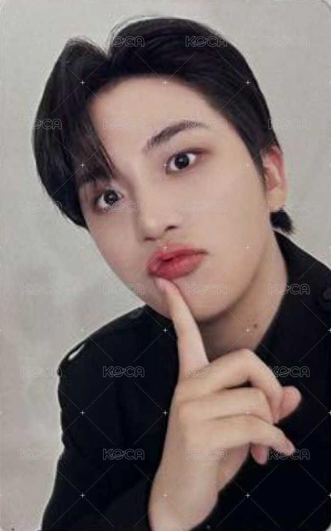 Ashes to Light ATEEZ JP FC 特典卡  正面