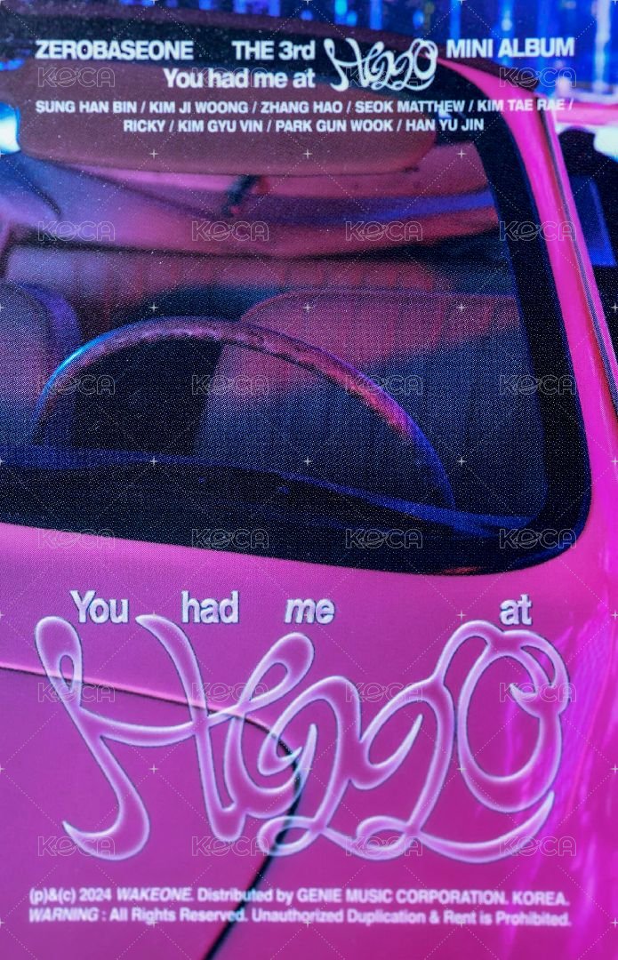 迷三 專輯卡 ECLIPSE ver. 背面