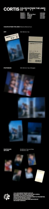 迷一 電子專 A ver. 專輯配置