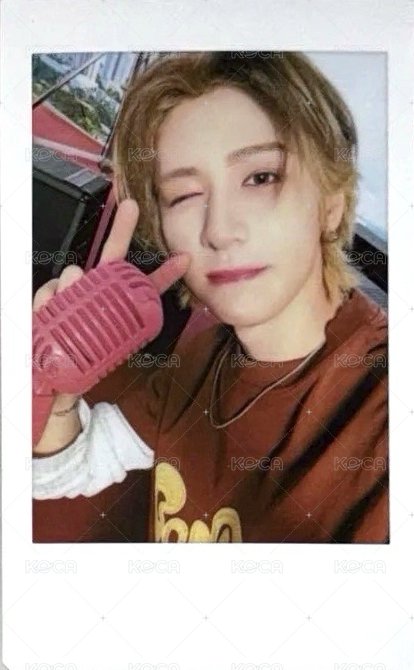 Knock On 巡迴 隨機卡 日安 拍立得  正面