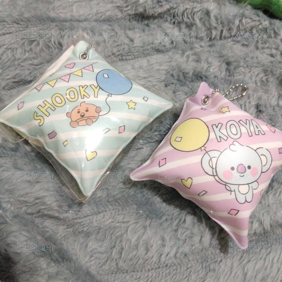 蓬蓬吊飾*2