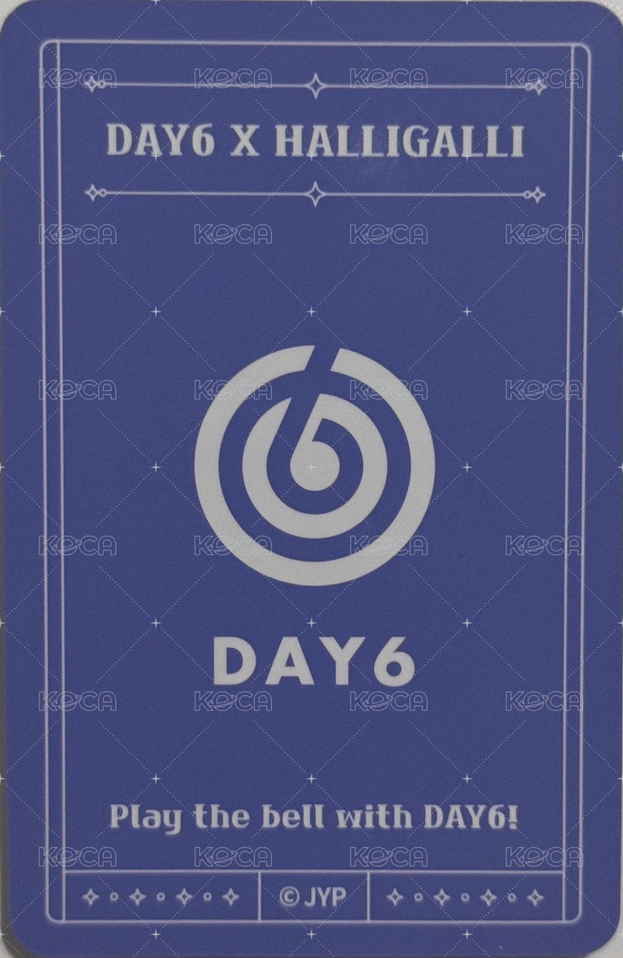 24聖誕控 德國心臟病 周邊卡 團卡 背面