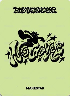 No Genre ms “MINI版“ 特典卡  背面