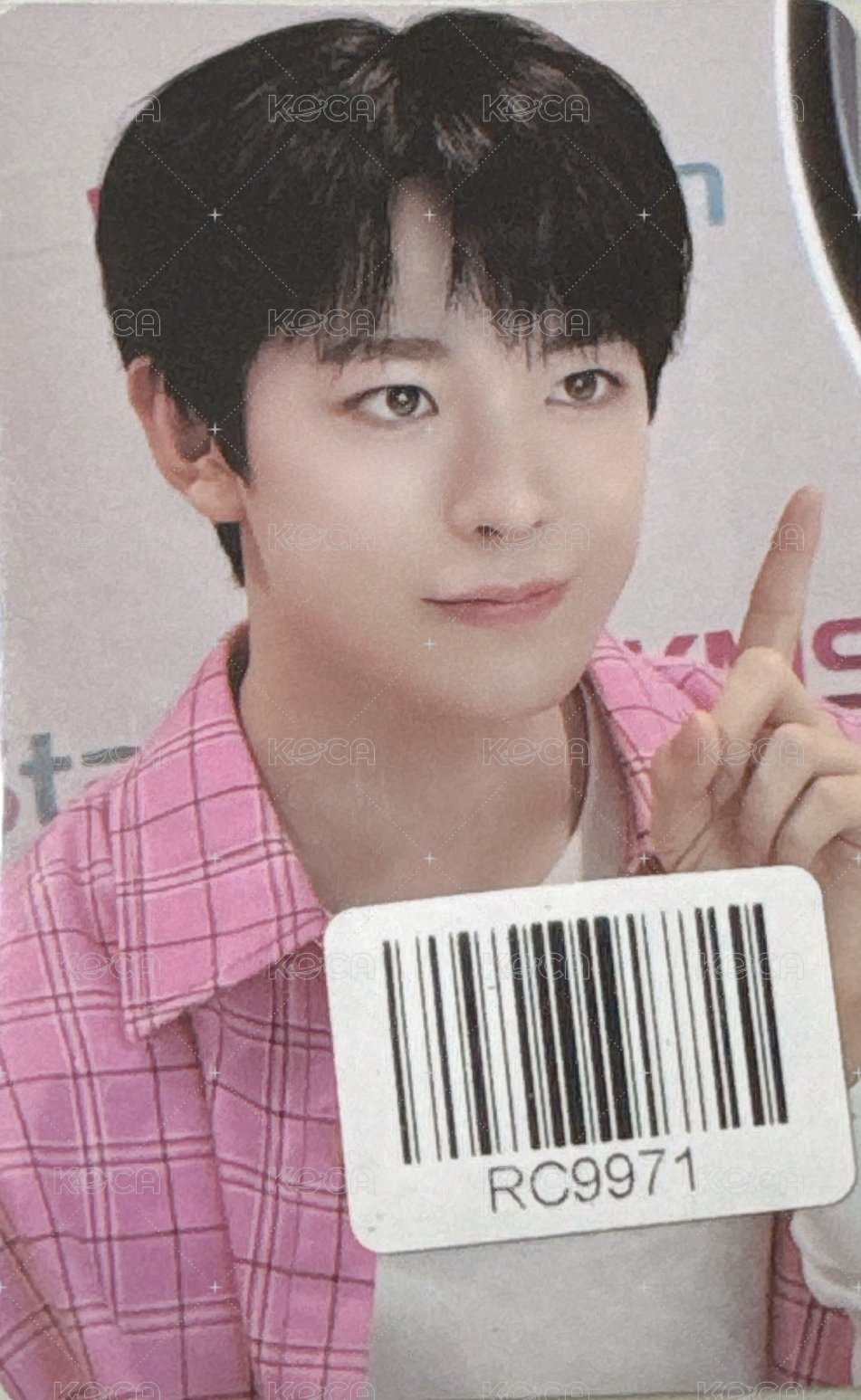 WISH kms 7.0 簽售卡 v3 正面