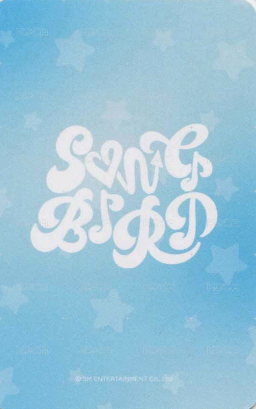 Songbird wm 線下1.0 簽售卡  背面