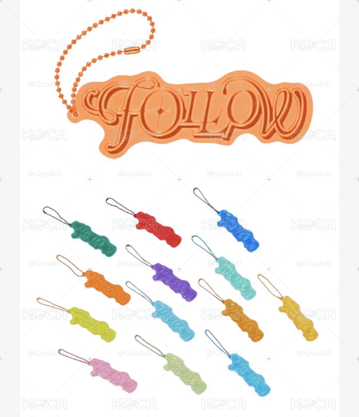 SEVENTEEN [FOLLOW TO JAPAN] FOLLOW THE LIGHT KEYRING吊飾-哲漢勳碩