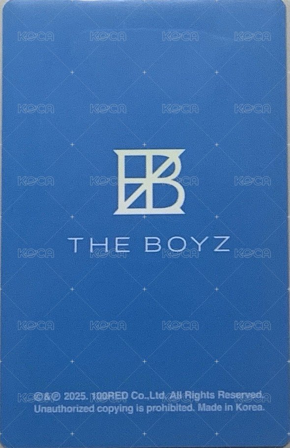 THE BOYZ FAN-CON <THE B LAND> 滿額卡  背面