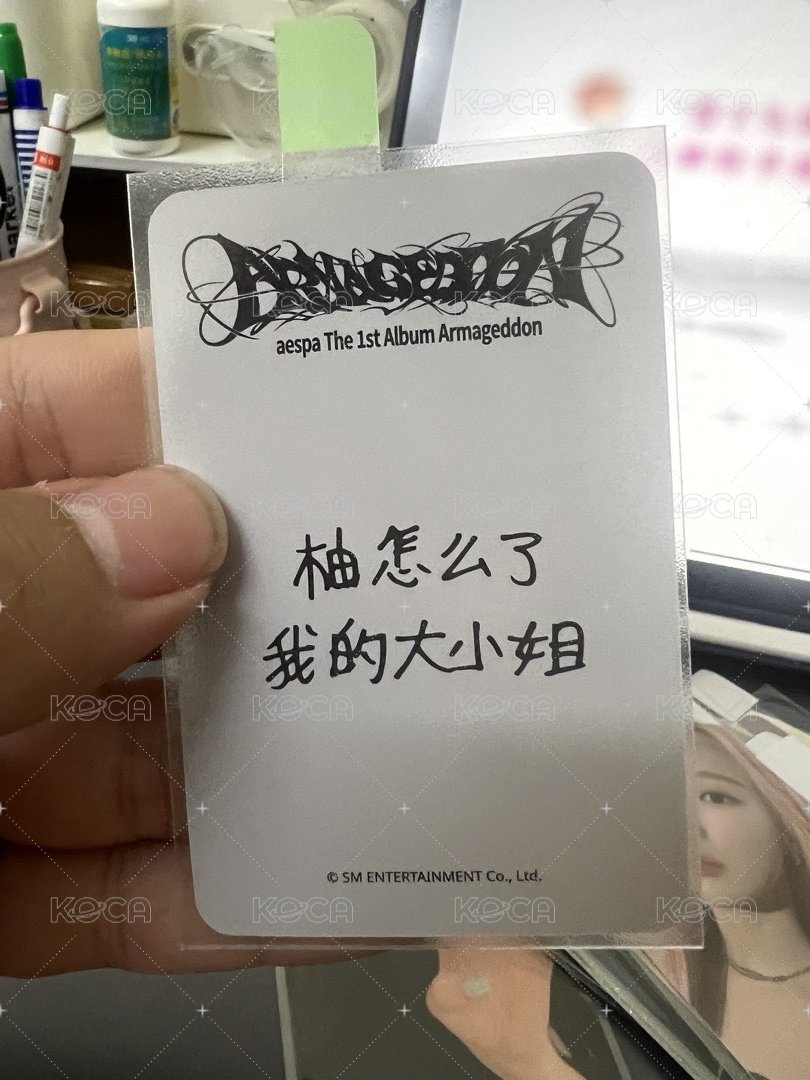 正規一 sr 特典卡 星河預售D柚 背面