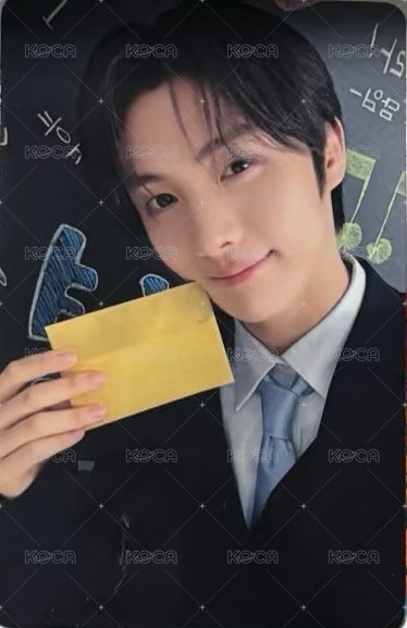 Last Bell yzy 2.0 特典卡 聖誕卡背 正面