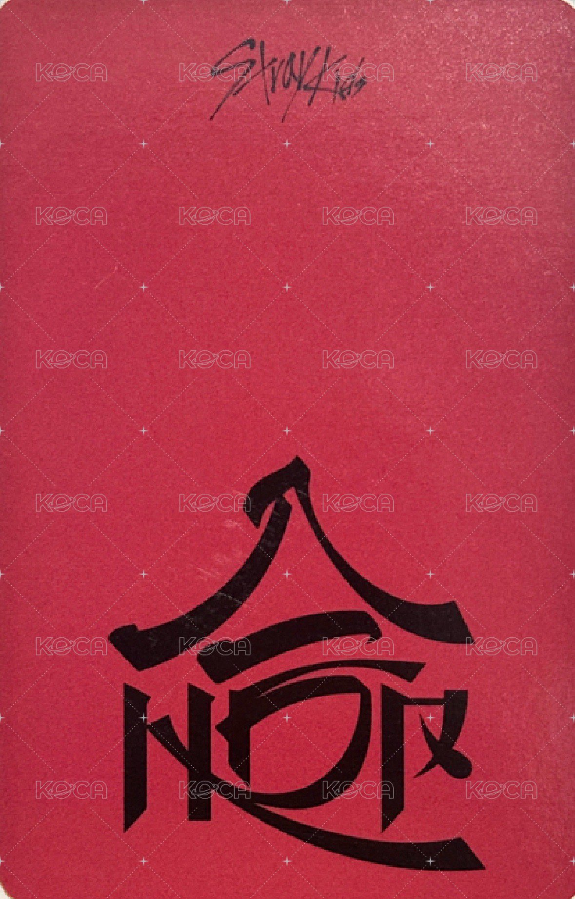 合(HOP) bdm 特典卡  背面