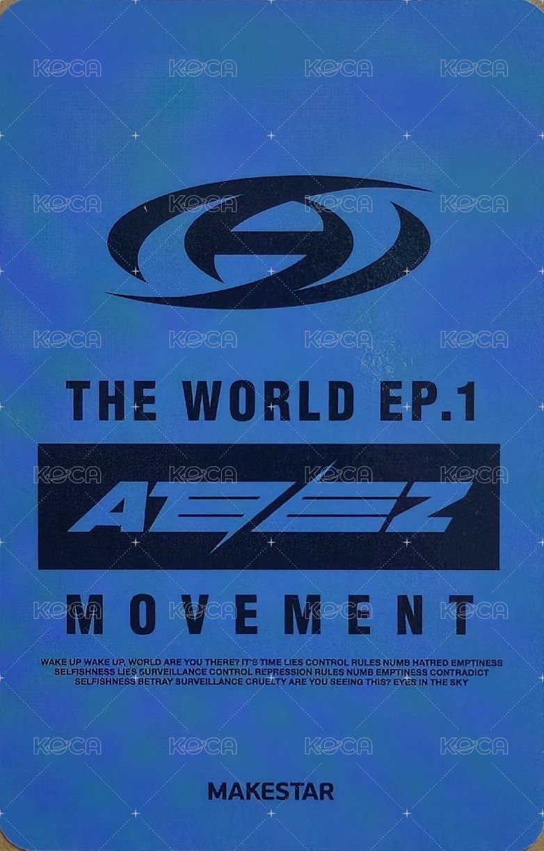 Movement ms 6.0 簽售卡  背面