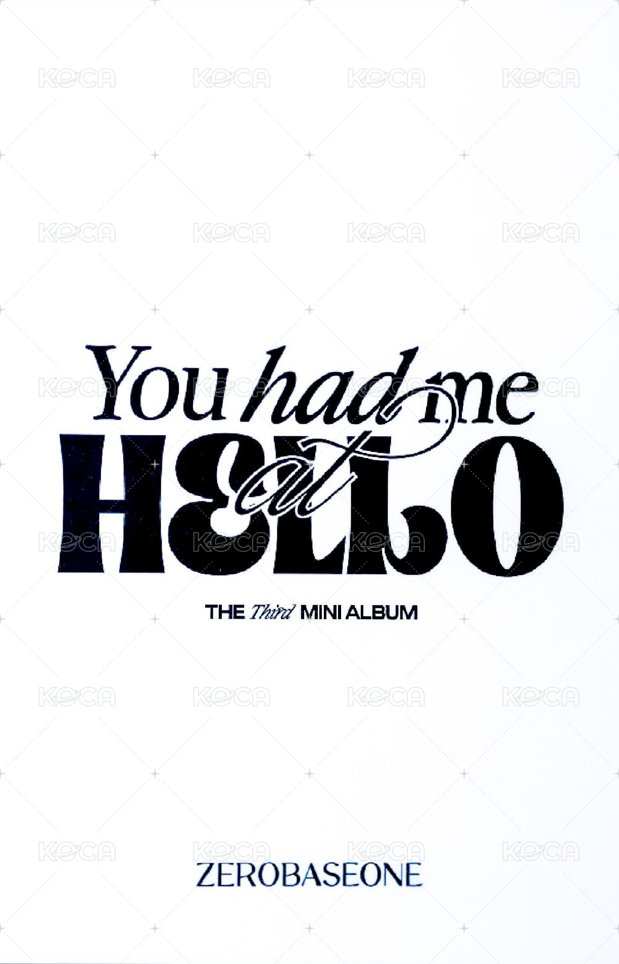 迷三 k4 幸運卡 哭哭 ver. 背面