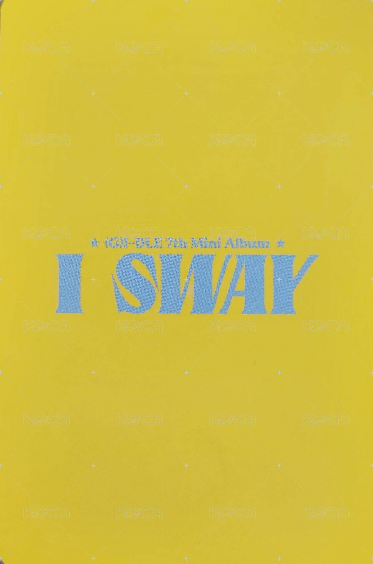 I SWAY k4 7.0線上 幸運卡  背面