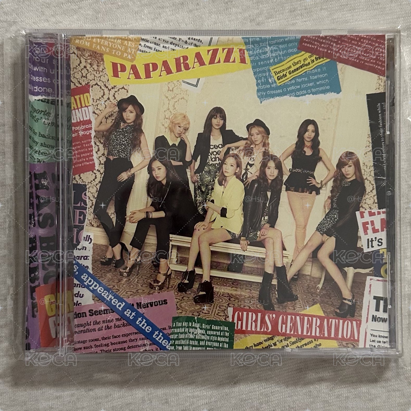 少女時代 Paparazzi 9.9成新